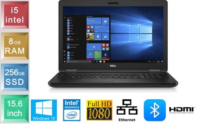 Dell Latitude 5580 - i5 - 8GB RAM - 256GB SSD
