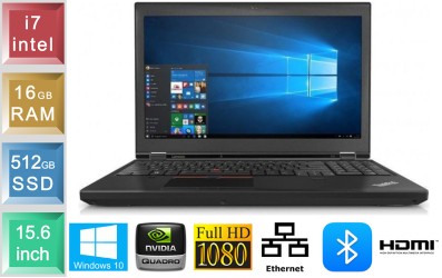 Lenovo ThinkPad P50 - i7 - 16GB RAM - 256GB SSD
