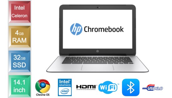 HP Chromebook 14 G4 - 4GB RAM - 32GB SSD