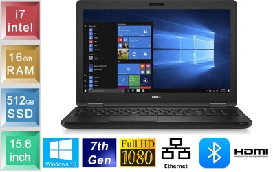 Dell Latitude 5580 - i7 - 16GB RAM - 512GB SSD