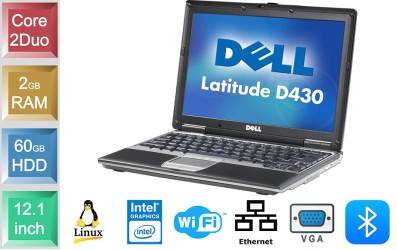 Dell Latitude D430 - 2GB RAM - 60GB HDD