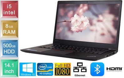 Lenovo ThinkPad T460 - i5 - 8GB RAM - 500GB HDD
