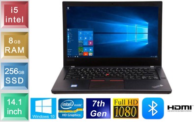 Lenovo ThinkPad T470 - i5 - 8GB RAM - 256GB SSD