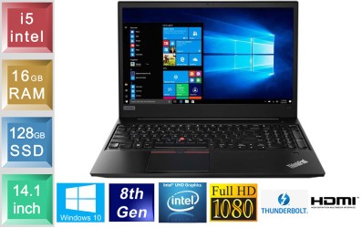 Lenovo ThinkPad T480 - i5 - 16GB RAM - 128GB SSD