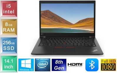 Lenovo ThinkPad T480s - i5 - 8GB RAM - 256GB SSD