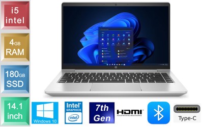 HP Probook 440 G4 - i5 - 4GB RAM - 180GB SSD