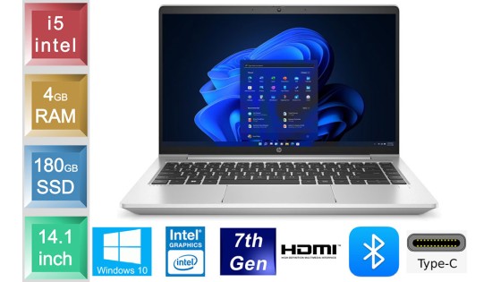 HP Probook 440 G4 - i5 - 4GB RAM - 180GB SSD HP Probook 440 G4 - i5 - 4GB RAM - 180GB SSD