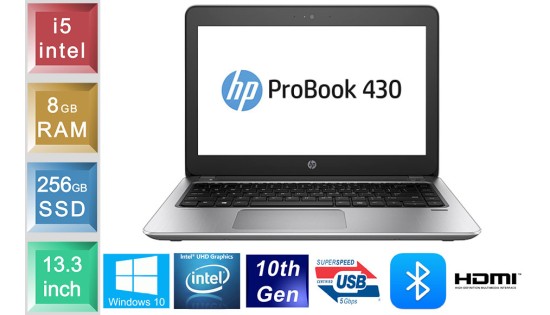 HP ProBook 430 G7 - i5 - 8GB RAM - 256GB SSD