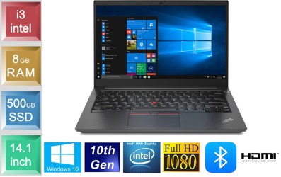 Lenovo Thinkpad E14 - i3 - 8GB RAM - 500GB SSD