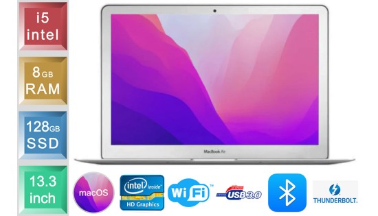 Apple Macbook Air 13 A1466 - i5 - 8GB RAM - 128GB SSD Apple Macbook Air 13 A1466 - i5 - 8GB RAM - 128GB SSD