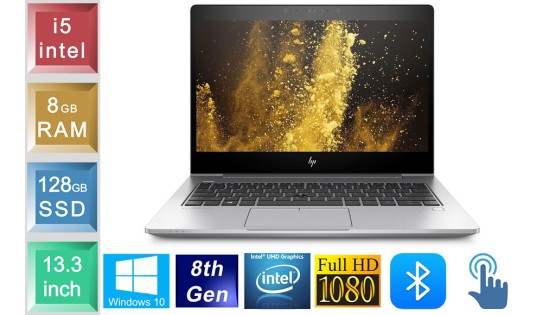 HP Elitebook 830 G6 - i5 - 8GB RAM - 128GB SSD - Touch HP Elitebook 830 G6 - i5 - 8GB RAM - 128GB SSD - Touch