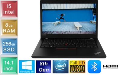 Lenovo ThinkPad L490s - i5 - 8GB RAM - 256GB SSD