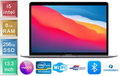 Apple Macbook Air 13 A1466 - i5 - 8GB RAM - 256GB SSD