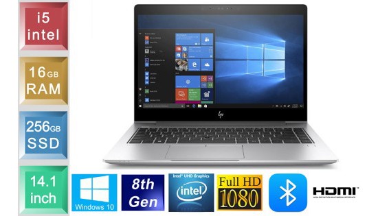 HP Elitebook 840 G5 - i5 - 16GB RAM - 256GB SSD