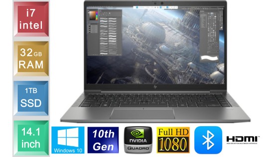 HP Zbook Firefly 14 G7 - i7 - 32GB RAM - 1TB SSD