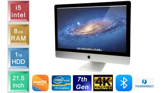 Apple iMac 18,2 A1418 - i5 - 8GB RAM - 1ΤB HDD