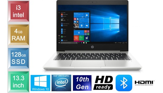HP ProBook 430 G7 - i3 - 4GB RAM - 128GB SSD