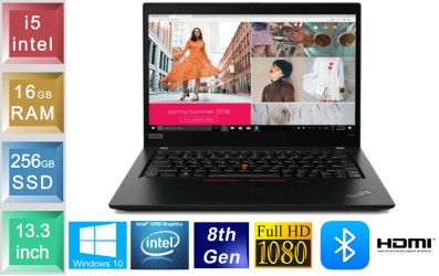 Lenovo Thinkpad X390 - i5 - 16GB RAM - 256GB SSD