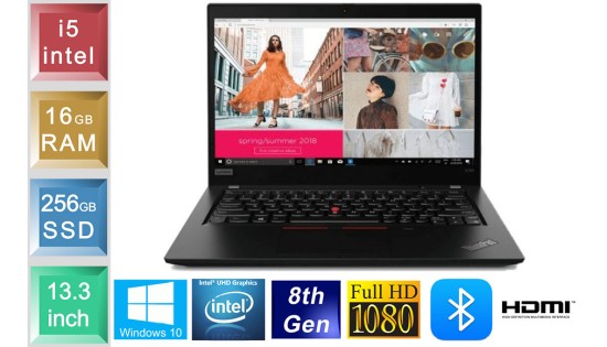 Lenovo Thinkpad X390 - i5 - 16GB RAM - 256GB SSD