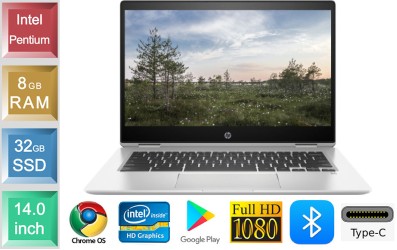 HP Chromebook x360 14 G1 - 8GB RAM - 32GB SSD - Touchscreen
