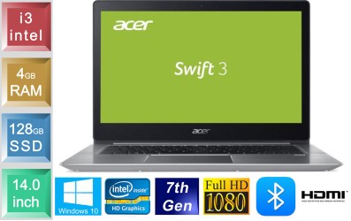 Acer Swift 3 SF314-52 - i3 - 4GB RAM - 128GB SSD