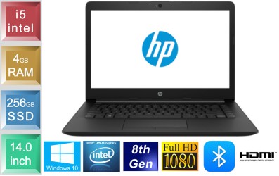 HP Notebook 14-ck0826no - i5 - 4GB RAM - 256GB SSD