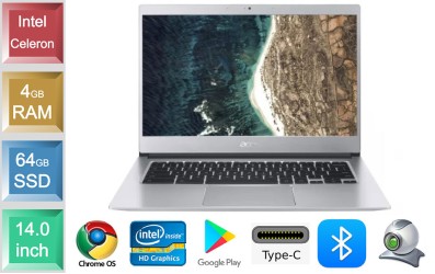 Acer Chromebook 514 - 4GB RAM - 64GB SSD