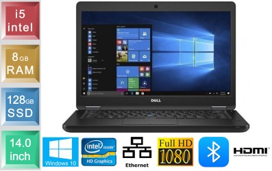 Dell Latitude 5480 - i5 - 8GB RAM - 128GB SSD