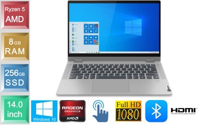 Lenovo IdeaPad Flex 5 14ARE05 - Ryzen 5 - 8GB RAM - 256GB SSD - Touch