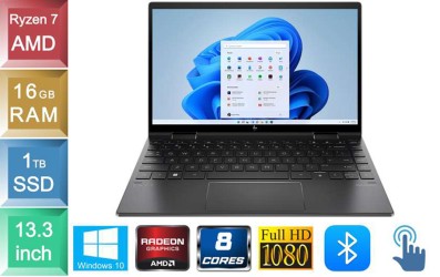 HP Envy x360 13-ay0003nd - Ryzen 7 - 16GB RAM - 1TB SSD - Touch