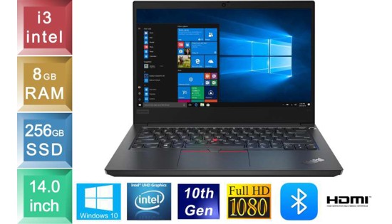 Lenovo ThinkPad E14 Gen 1 - i3 - 8GB RAM - 256GB SSD Lenovo ThinkPad E14 Gen 1 - i3 - 8GB RAM - 256GB SSD