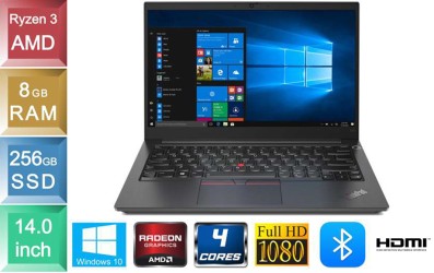Lenovo Thinkpad E14 Gen 2 - Ryzen 3 - 8GB RAM - 256GB SSD