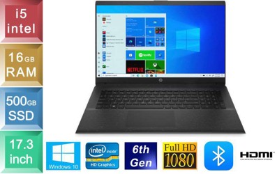 HP Notebook 17-x035ng - i5 - 16GB RAM - 500GB SSD
