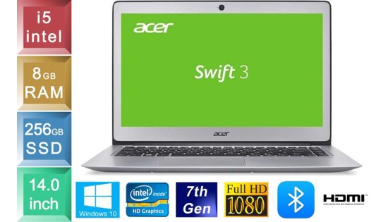 Acer Swift 3 SF314-51 - i5 - 8GB RAM - 256GB SSD Acer Swift 3 SF314-51 - i5 - 8GB RAM - 256GB SSD