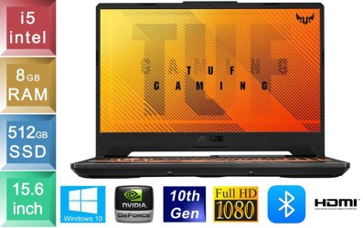 Asus TUF Gaming F15 FX506 - i5 - 8GB RAM - 512GB SSD