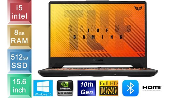 Asus TUF Gaming F15 FX506 - i5 - 8GB RAM - 512GB SSD Asus TUF Gaming F15 FX506 - i5 - 8GB RAM - 512GB SSD