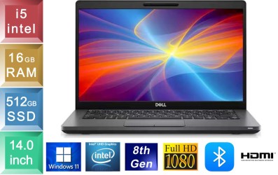 Dell Latitude 5400 - i5 - 16GB RAM - 512GB SSD