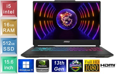 MSI Cyborg 15 A13UDX - i5 - 15GB RAM - 512GB SSD