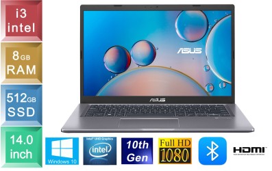 Asus VivoBook 14 R465J - i3 - 8GB RAM - 512GB SSD