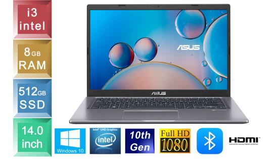 Asus VivoBook 14 R465J - i3 - 8GB RAM - 512GB SSD