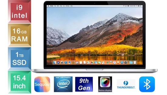 Apple MacBook Pro 15 - i9 - 16GB RAM - 1TB SSD