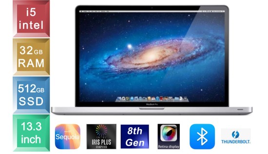 Apple MacBook Pro 13 - i5 - 32GB RAM - 512GB SSD