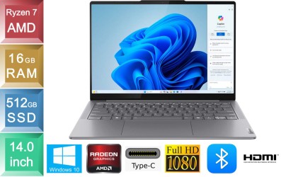 Lenovo Yoga Slim 7 14ARE05 - Ryzen 7 - 16GB RAM - 512GB SSD