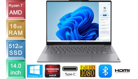 Lenovo Yoga Slim 7 14ARE05 - Ryzen 7 - 16GB RAM - 512GB SSD Lenovo Yoga Slim 7 14ARE05 - Ryzen 7 - 16GB RAM - 512GB SSD