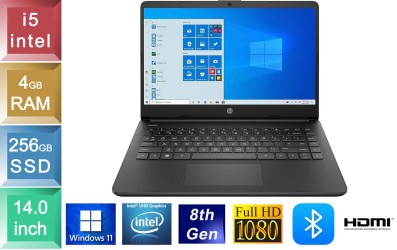 HP Notebook 14-ck1864no - i5 - 4GB RAM - 256GB SSD