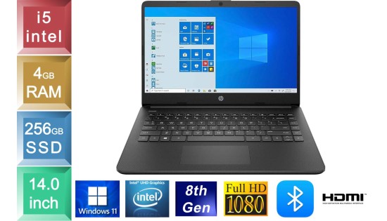 HP Notebook 14-ck1864no - i5 - 4GB RAM - 256GB SSD HP Notebook 14-ck1864no - i5 - 4GB RAM - 256GB SSD