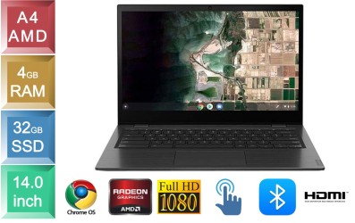 Lenovo Chromebook 14e - A4 - 4GB RAM - 32GB SSD - Touch