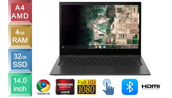 Lenovo Chromebook 14e - A4 - 4GB RAM - 32GB SSD - Touch Lenovo Chromebook 14e - A4 - 4GB RAM - 32GB SSD - Touch