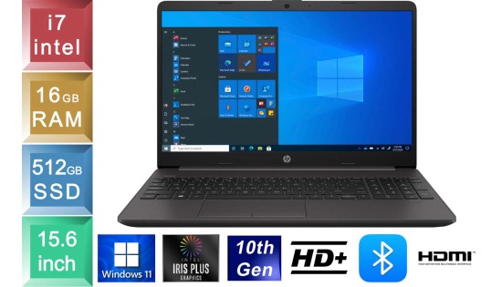 HP 250 G7 - i7 - 16GB RAM - 512GB SSD