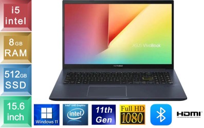 Asus Vivobook R528EA - i5 - 8GB RAM - 512GB SSD